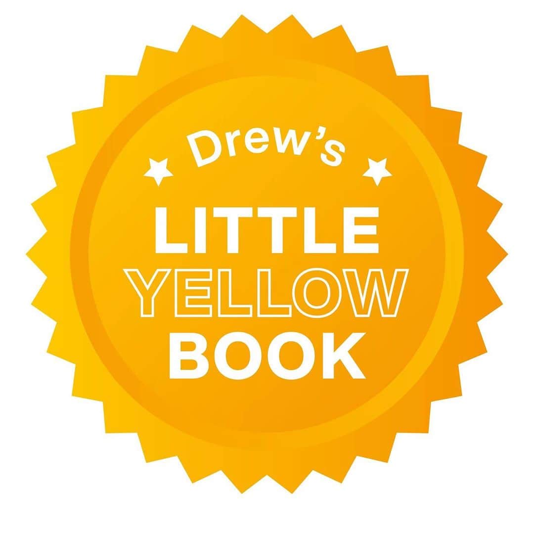 ドリュー・バリモアさんのインスタグラム写真 - (ドリュー・バリモアInstagram)「Introducing... My Little Yellow Book!! This is a personal guide to my favorite things to wear, watch, read, see, eat, buy, listen to... and so much more! Now, I can share my must haves with you every week on @thedrewbarrymoreshow Go to the link in my bio to see this week’s picks for my Little Yellow Book! #DLYB #LittleYellowBook 💛💛💛」10月4日 2時42分 - drewbarrymore