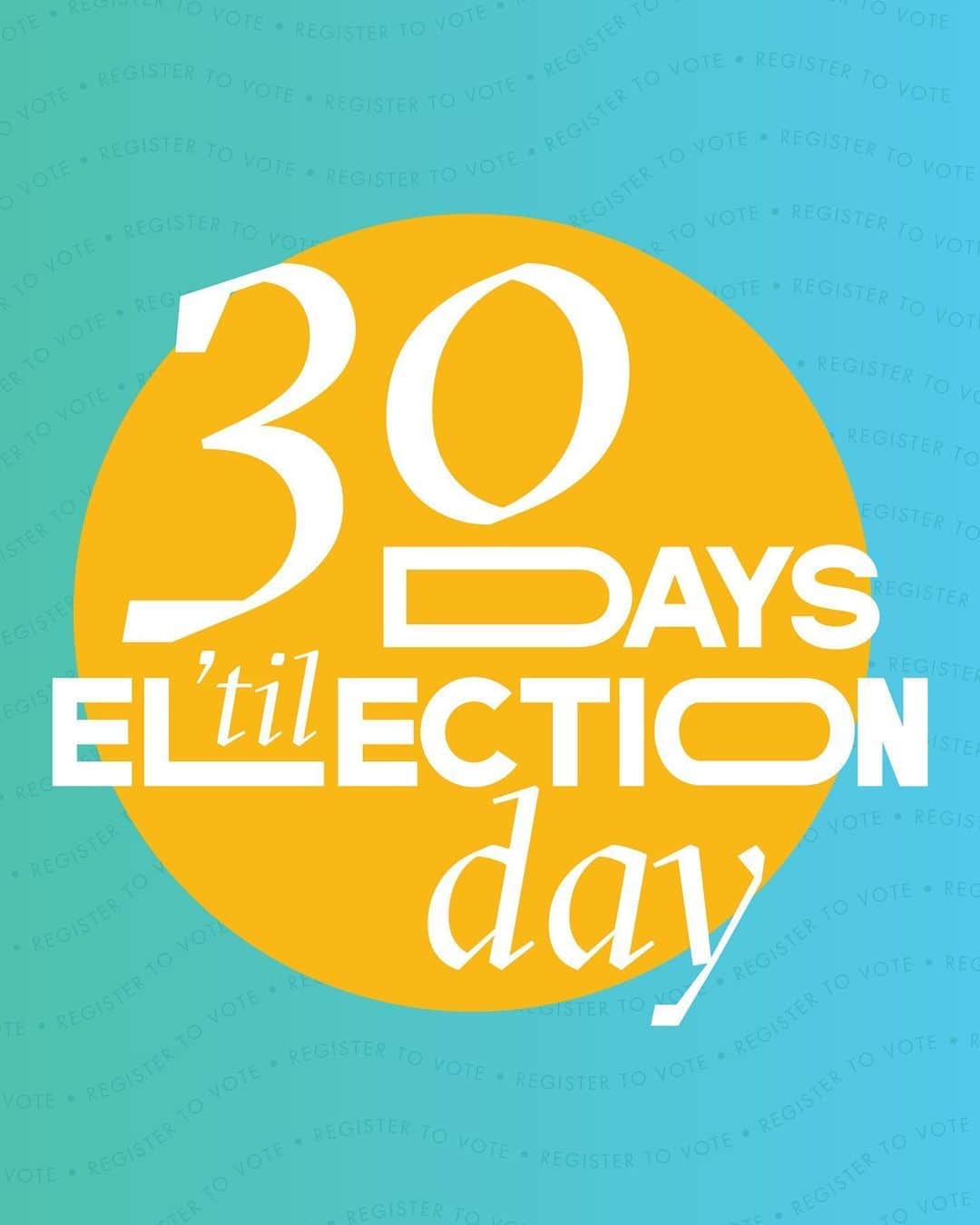 ジーエルシーオーのインスタグラム：「For some states, today is the last day to register to vote. About 100 million eligible voters didn’t turn out in 2016. Let’s make sure that doesn’t happen again. Link in bio.」