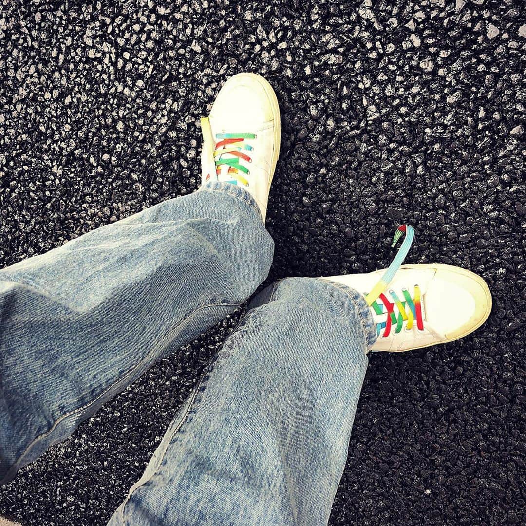 YUKIのインスタグラム：「#HediSlimane」