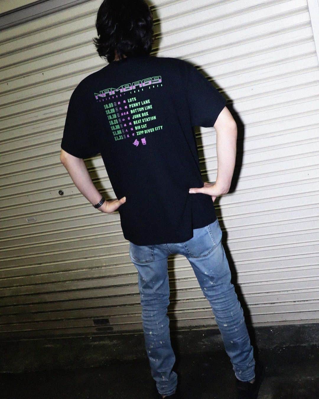 難波章浩さんのインスタグラム写真 - (難波章浩Instagram)「【NAMBA69 New Goods】  MABOROSHI NO TOUR tee  namba69.com  #NAMBA69」10月3日 19時40分 - akihironamba