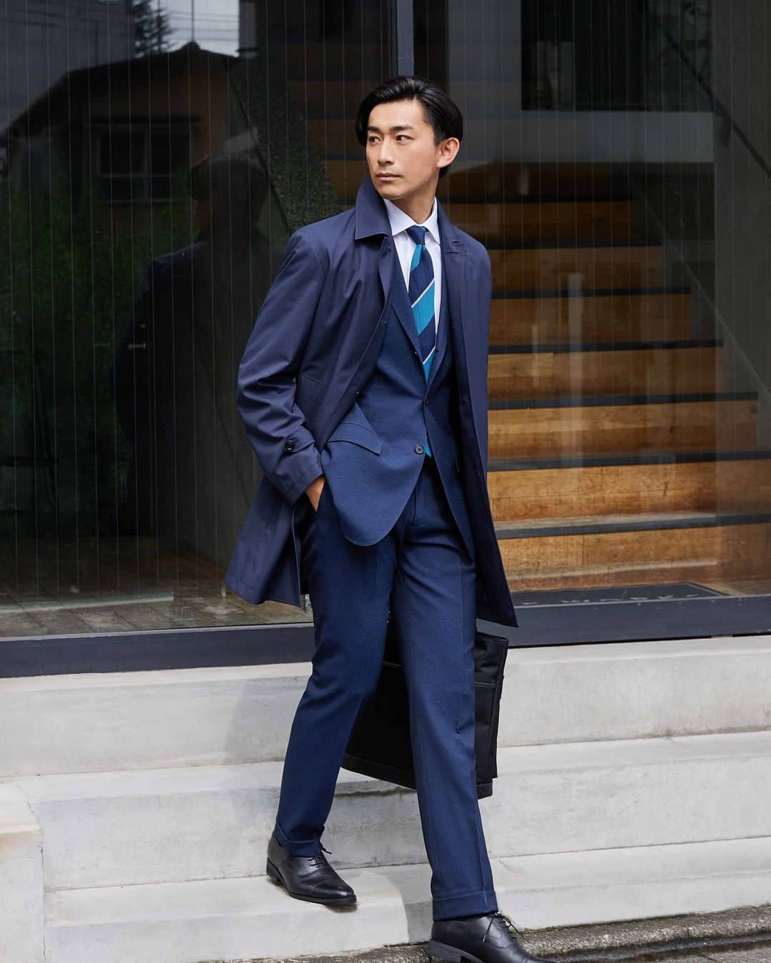 オリヒカORIHICA スーツ上下セット新品LL