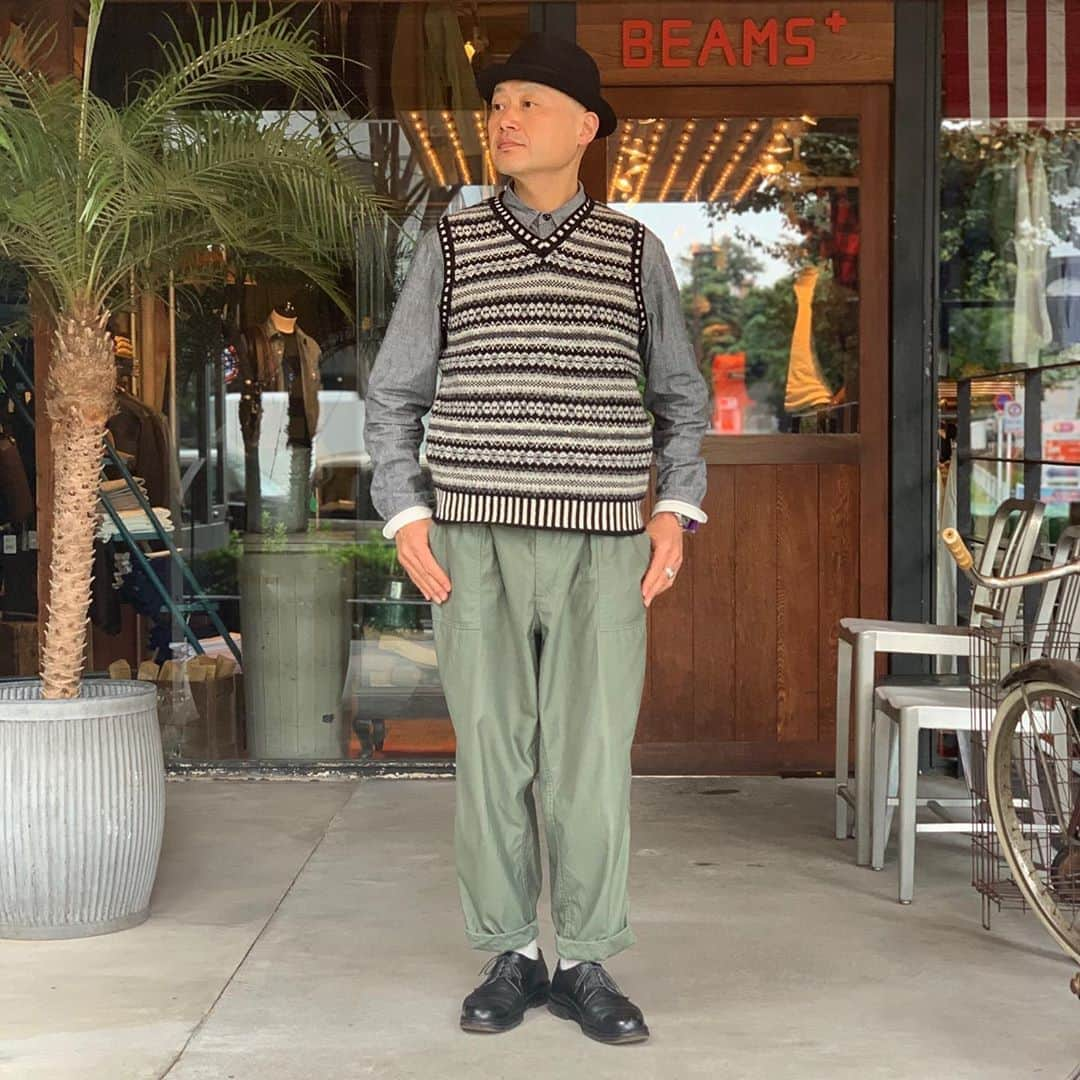 BEAMS+さんのインスタグラム写真 - (BEAMS+Instagram)「・ BEAMS PLUS STYLE  #beams #beamsplus #beamsplusharajuku #harajuku #tokyo #americanindianjewelry #indianjewelry #ernielister #madeinusa #mensaccessories  #militarystyle #militaryfashion #gim #alden #aldenshoes #aldenarmy #mensfashion #mensstyle #menswear #keepfashionalive」10月3日 20時31分 - beams_plus_harajuku