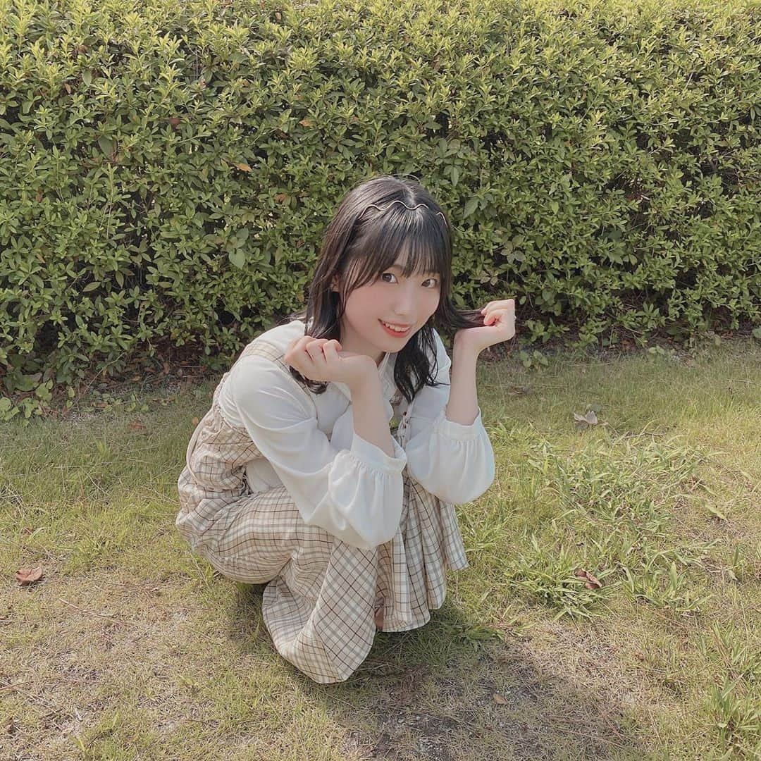 小川紗奈のインスタグラム：「女の子っぽいコーデにしたかった日...🙌💭﻿ ﻿ ﻿ ﻿ ﻿ #code #fashion #followme #秋コーデ #秋服」