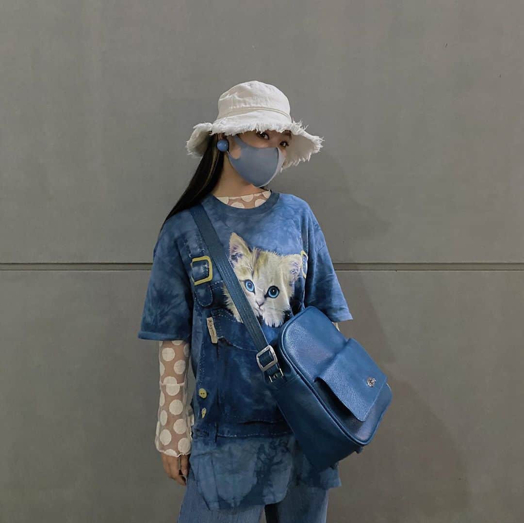 相羽瑠奈さんのインスタグラム写真 - (相羽瑠奈Instagram)「👕🔵👖💎⚪️」10月3日 22時14分 - rone.runa