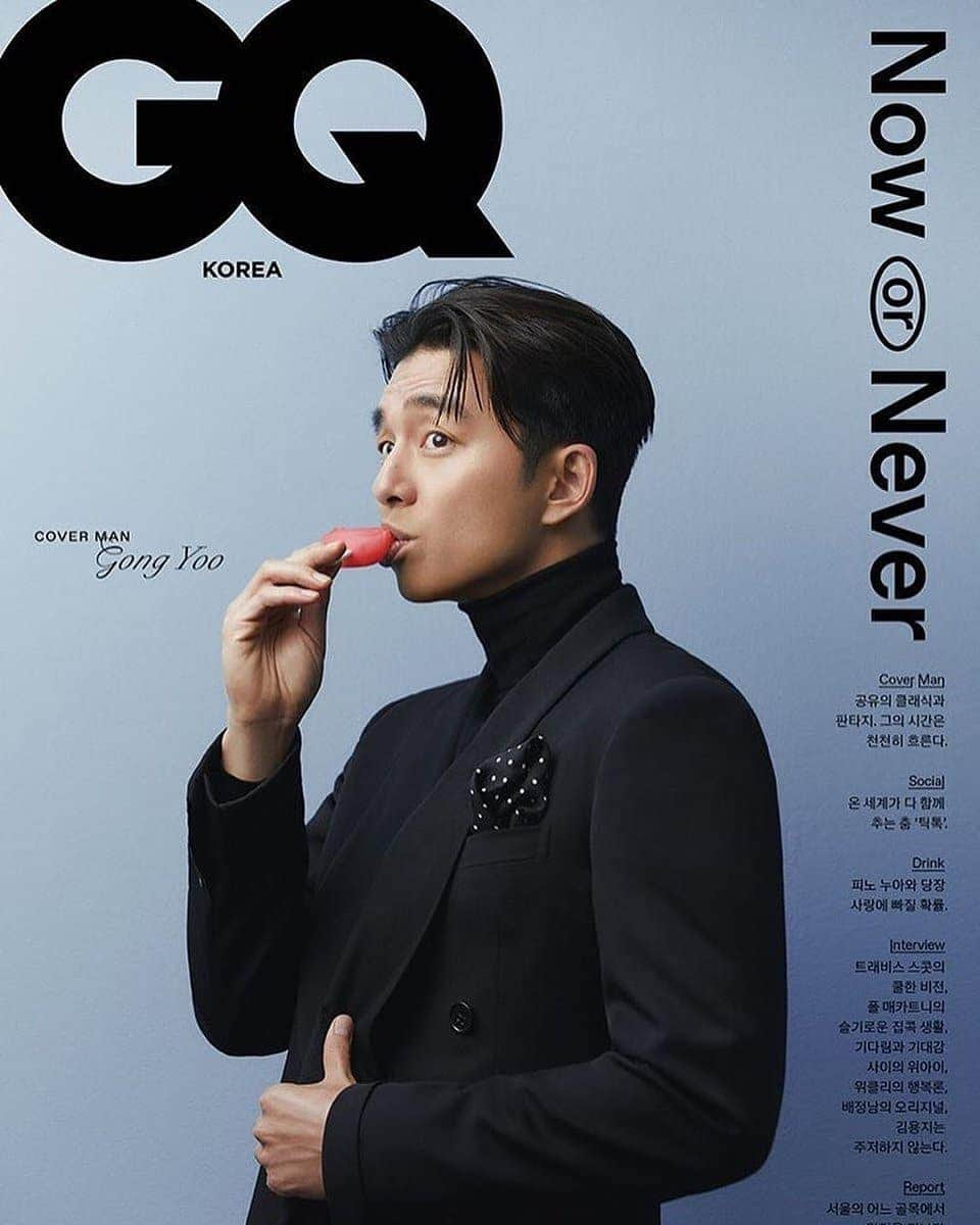 Just a girlさんのインスタグラム写真 - (Just a girlInstagram)「Gong Yoo For GQ Korea Magazine October Issue 2020 💙  . . . . . .  #공유 #GongYoo #공지철 #GongJiCheol #정유미 #kactor #koreanactor#インフィニッ#おしゃれ #オシャレ  #韓国 #セルカ #自撮り #ファッション #フォロー#일상#투피엠 #셀스타그램#오늘의훈남#얼스타그램#훈남#셀피#koreanboy#선팔하면맞팔#좋반#좋아요#선팔#맞팔#오늘의훈녀」10月3日 22時51分 - cecithegirl