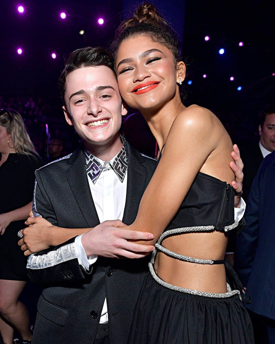 Teen Vogueさんのインスタグラム写真 - (Teen VogueInstagram)「In honor of @noahschnapp's 16th birthday, let's take a walk down memory lane and remember when he freaked out upon meeting @zendaya ☺️ Noah shares the story at the link in bio.」10月3日 23時00分 - teenvogue