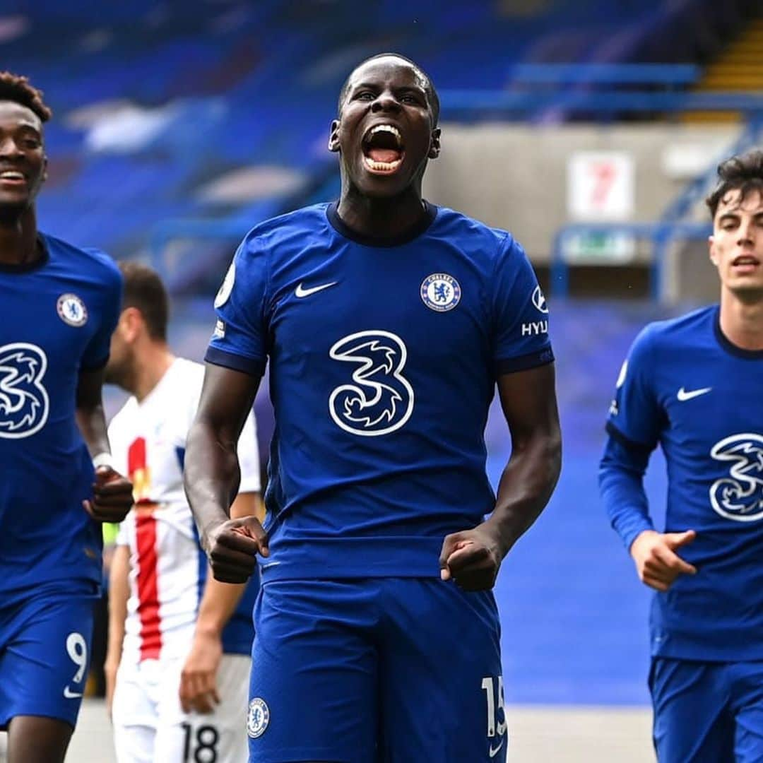 クル・ズマさんのインスタグラム写真 - (クル・ズマInstagram)「Top performance from everyone today ✊🏿 Very happy to get a goal ! 🤲🏿⚽️@chelseafc #lazoumance」10月3日 23時55分 - kurtzouma