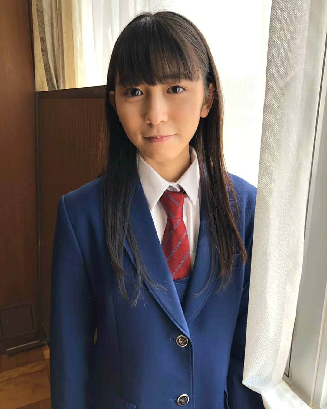 小泉遥香のインスタグラム：「お知らせです✨  狭山経済高校のパンフレットに私小泉遥香が出演させて頂いています✨  久しぶりに制服を着させて頂きました( ˶ˆ꒳ˆ˵ )ｴﾍﾍ  ブログにもInstagramにも 写真載せてるのでぜひ見てくださったら嬉しいです( *ˆ︶ˆ* )  #Instaharum #狭山経済高校 #パンフレット #制服 #モデル #小泉遥香 #followme」