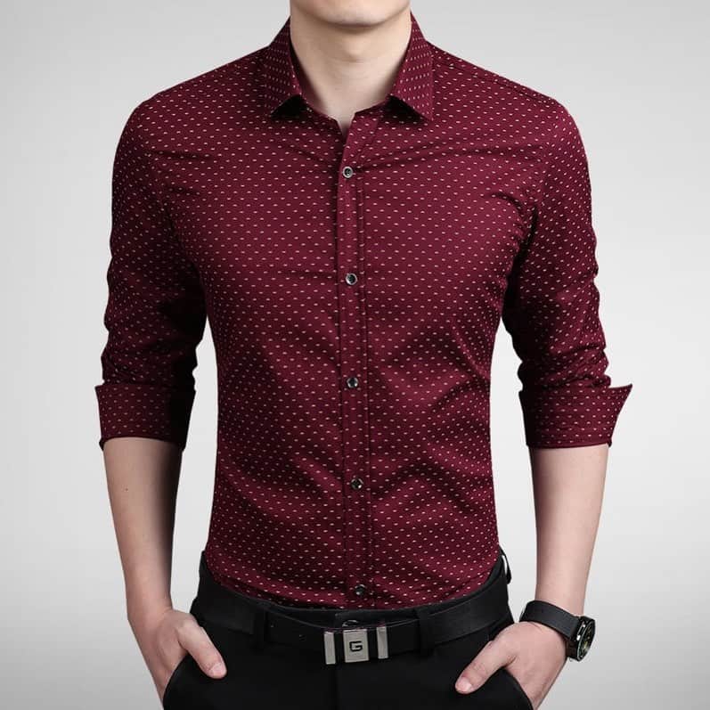 UrbanStoxのインスタグラム：「Button up in style with the Contemporary Luxe Etiquette Dress Shirt, $45 shipped, available in 5 different colors only at urbanstox.com :)」