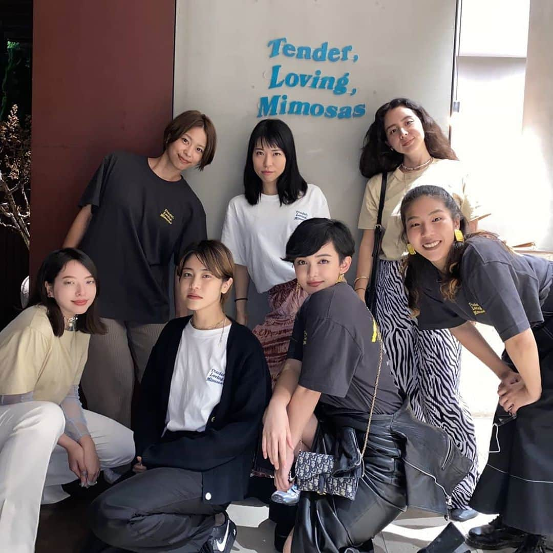 疋田万理のインスタグラム：「We are mimosas. We are always on your side.」