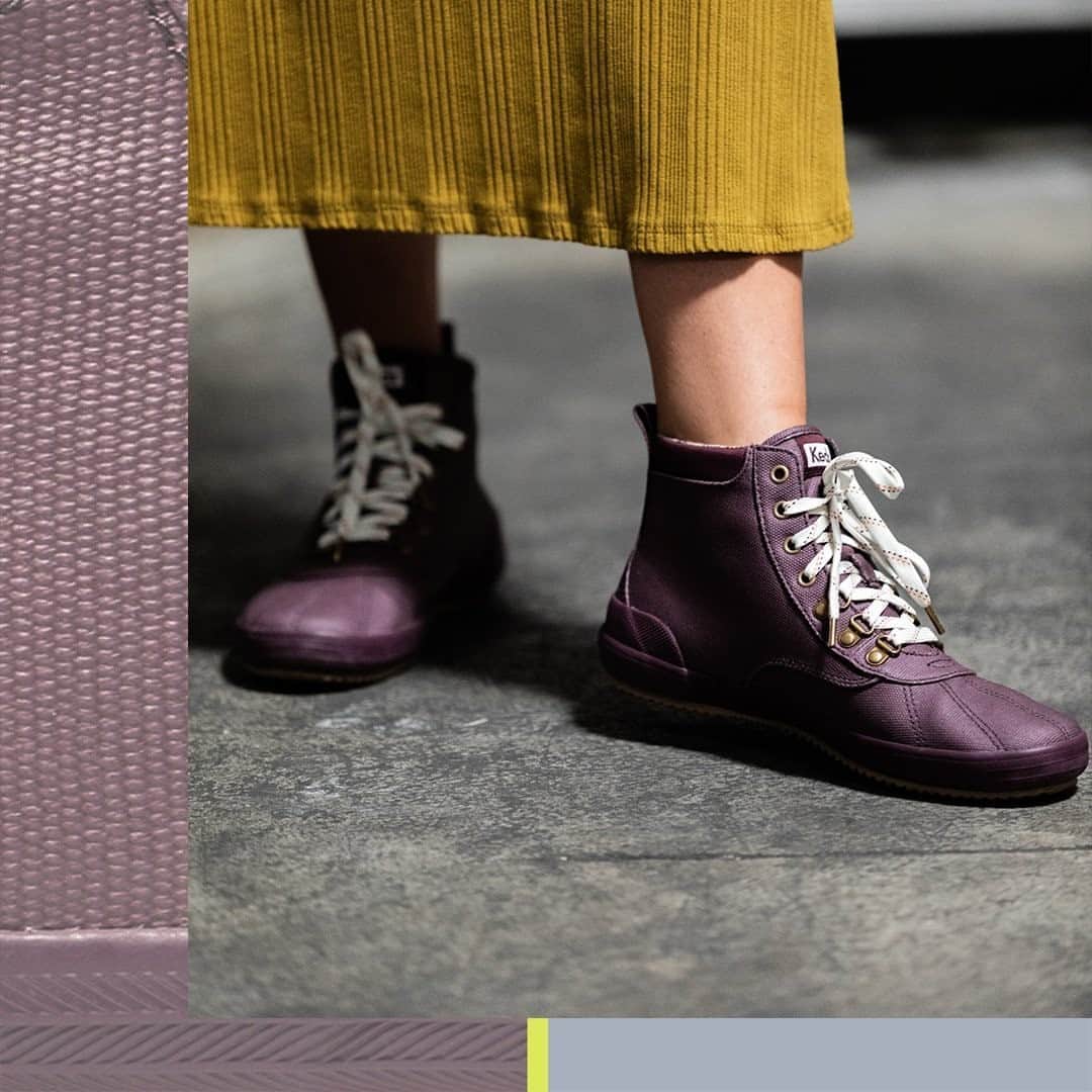 Kedsのインスタグラム：「Tara connects with fellow female makers in the Burgundy Scout Boot. Link in our bio to read The Cocktail Collective's progress story.」