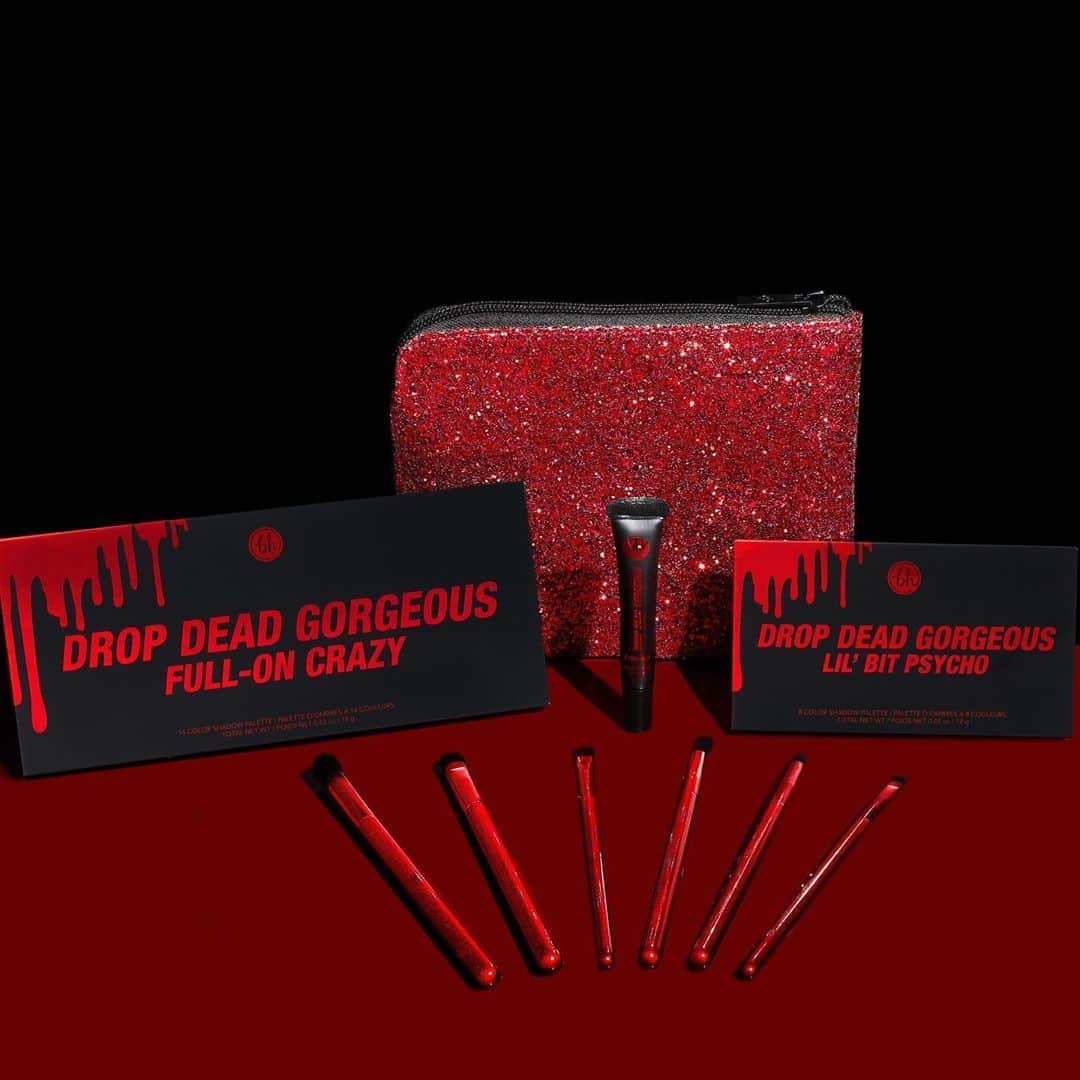 BH Cosmeticsさんのインスタグラム写真 - (BH CosmeticsInstagram)「The #dropdeadgorgeous collection is ready for the most sinister month of the year 😈 Snatch up these wild shadows, killer brushes and intoxicating glitter blood in time for all your Halloween slay ☠ #bhcosmetics #linkinbio」10月4日 0時46分 - bhcosmetics