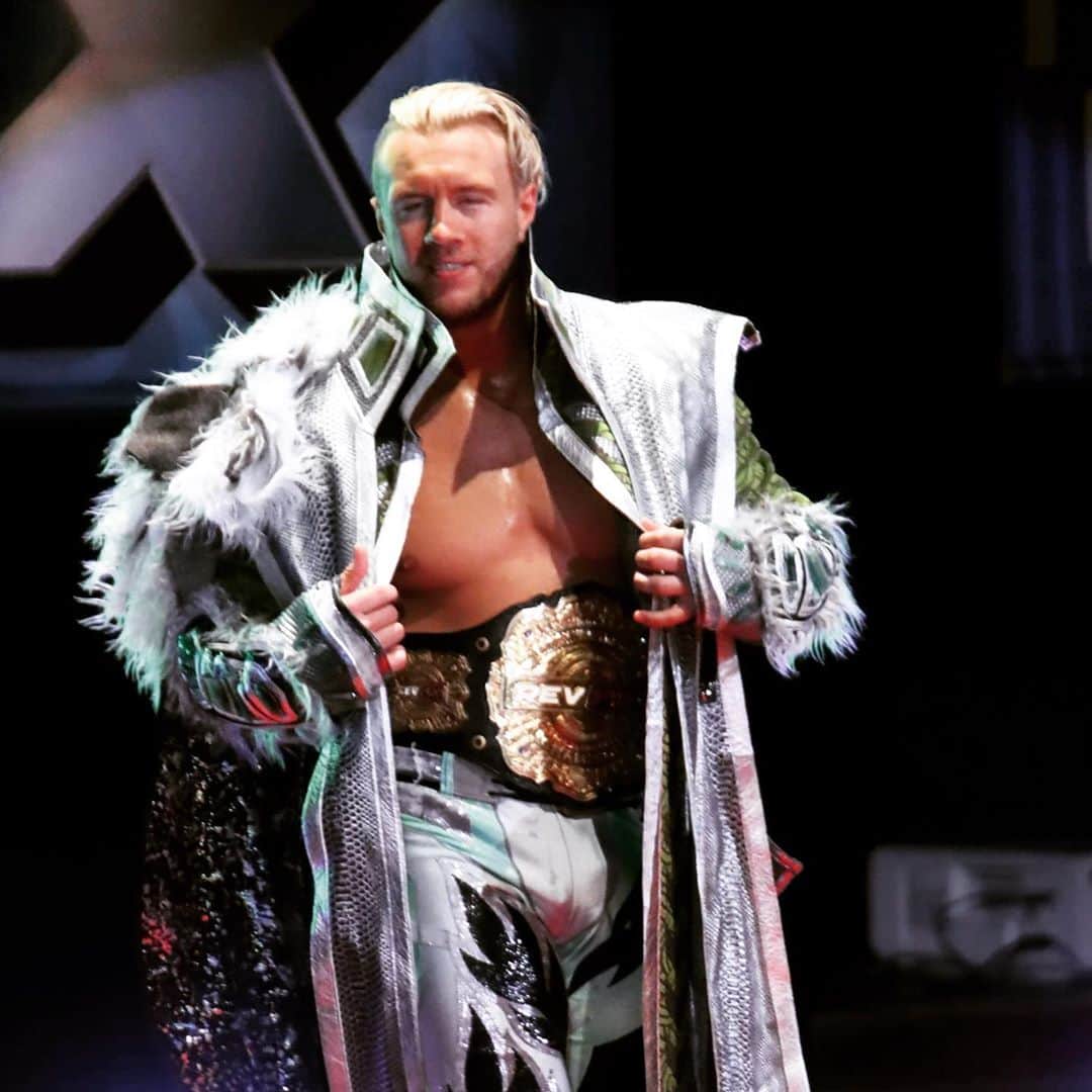 のインスタグラム：「ウィル・オスプレイ  #ウィルオスプレイ #willospreay  #神戸ワールド記念ホール #njpw #新日本プロレス」