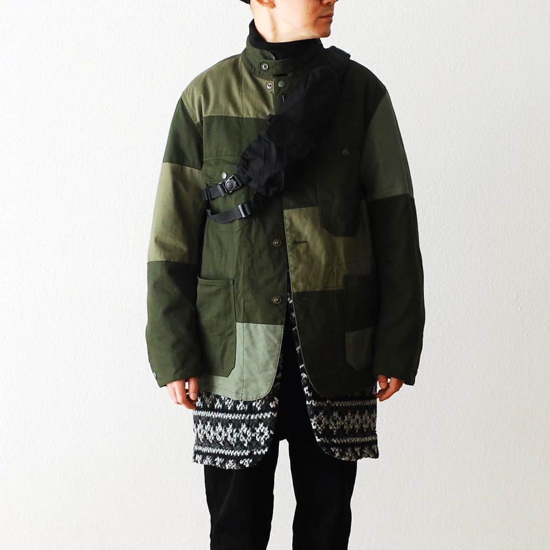 のインスタグラム：「_ Engineered Garments / エンジニアードガーメンツ "logger jacket -cotton heavy twill-" ¥57,200- _ 〈online store / @digital_mountain〉 https://www.digital-mountain.net/shopdetail/000000009881/ _ 【オンラインストア#DigitalMountain へのご注文】 *24時間受付 *15時までのご注文で即日発送 * 1万円以上ご購入で送料無料 tel：084-973-8204 _ We can send your order overseas. Accepted payment method is by PayPal or credit card only. (AMEX is not accepted)  Ordering procedure details can be found here. >>http://www.digital-mountain.net/html/page56.html  _ #NEPENTHES #EngineeredGarments #ネペンテス #エンジニアードガーメンツ _ 本店：#WonderMountain  blog>> http://wm.digital-mountain.info _ 〒720-0044  広島県福山市笠岡町4-18  JR 「#福山駅」より徒歩10分 #ワンダーマウンテン #japan #hiroshima #福山 #福山市 #尾道 #倉敷 #鞆の浦 近く _ 系列店：@hacbywondermountain _」