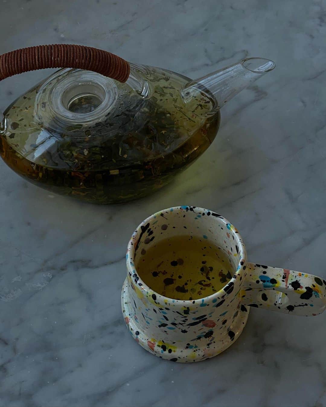 Mathilde Goehlerのインスタグラム：「Tea season 🍃 sometimes I feel a bit bad about loving autumn so much, because I know how many dark months that’s ahead, but it’s such a cosy time 🥺」