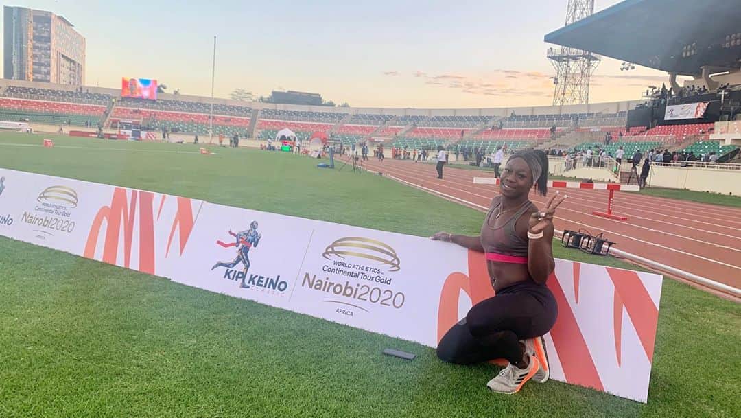 Kristal AWUAHさんのインスタグラム写真 - (Kristal AWUAHInstagram)「As we begin Black History Month in the UK, I’m so proud to finish up my season in Kenya 🇰🇪 so close to my family roots with a 🥇and a PB of 23.05 (-0.7w) for 200m @contitourgold @opus12018 @adidasrunning @fortesportsmgmt #seemenextseason」10月4日 3時40分 - kristalawuah