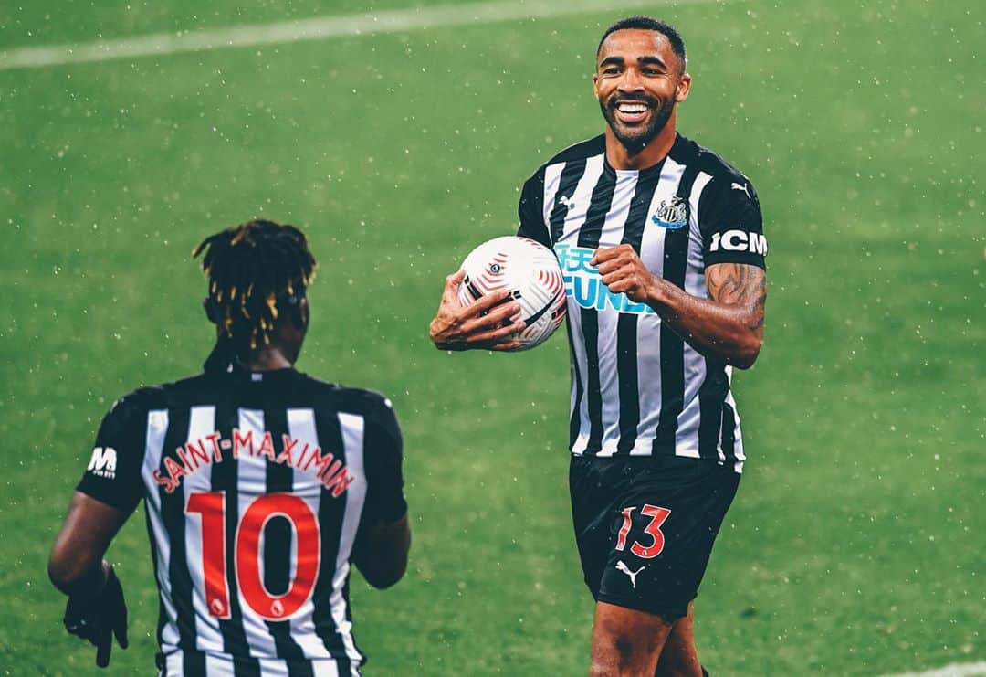 カラム・ウィルソンのインスタグラム：「Boys were unreal tonight🔥 Nice 3 points plus couple goals 🙌🏾」