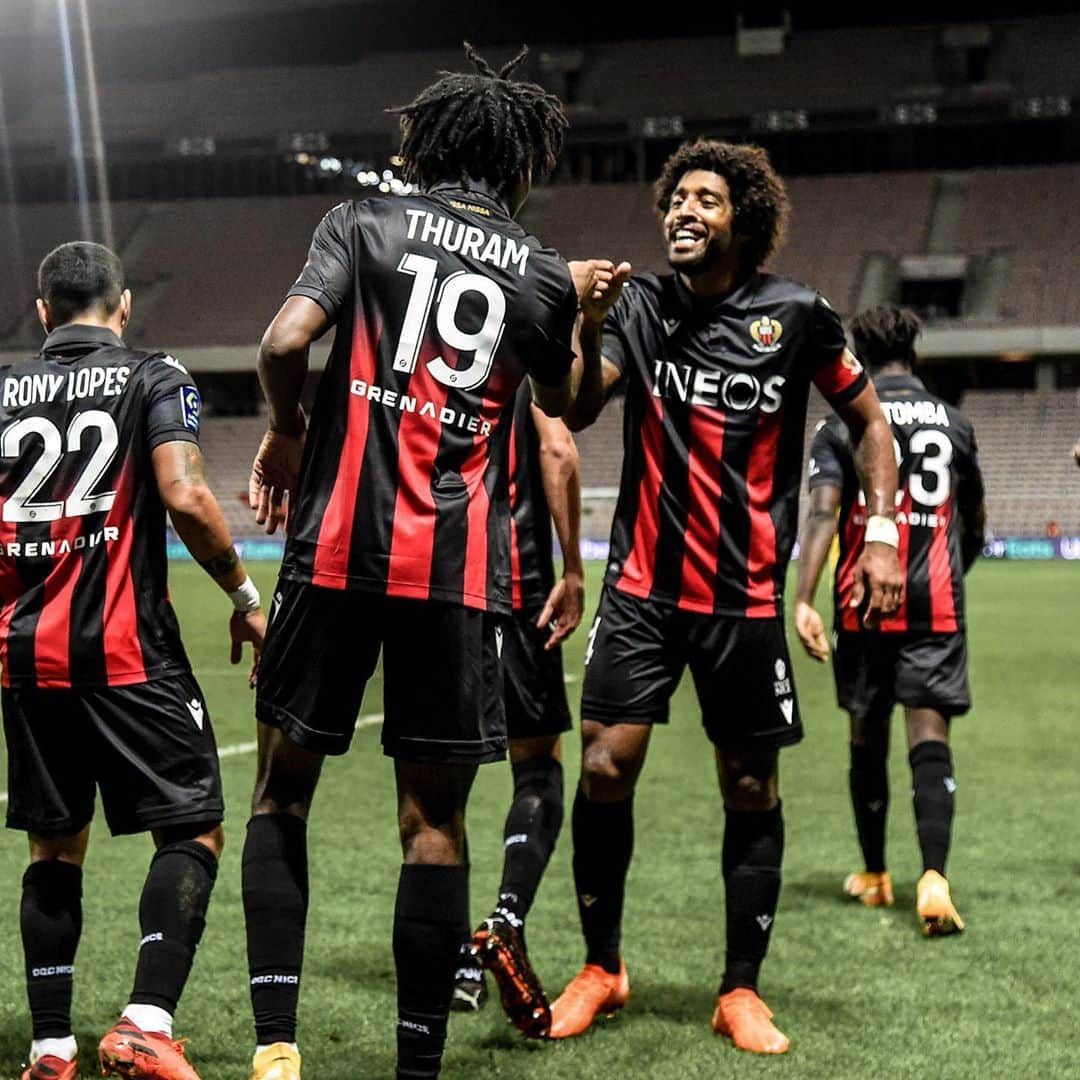 リーグ・アンさんのインスタグラム写真 - (リーグ・アンInstagram)「🦅 @k_thuram 🤜🤛 @dantebahia ! . @ogcnice 🆚 @fcnantes (2-1) . #Ligue1UberEtas #Nice #OGCN #Nantes #FCN」10月4日 6時46分 - ligue1ubereats