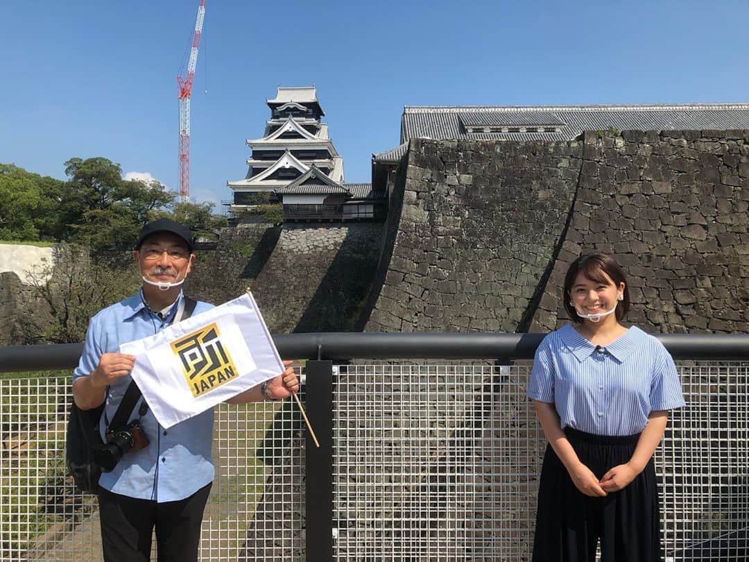 所JAPAN（公式）さんのインスタグラム写真 - (所JAPAN（公式）Instagram)「明日よる10時からの #所JAPAN 🏯  #千田嘉博 先生の大人修学旅行🏰 今回は修復過程の今しか見られない #熊本城 の必見スポットをご紹介します👨‍🏫  雄大な熊本城の姿に #谷元アナ も 涙です😢  #所ジャパン #所ジョージ #佐々木希 #田中直樹 #乃木坂46 #山崎怜奈 #宇土櫓 #現存天守 #石垣」10月4日 12時17分 - tokoro_japan8