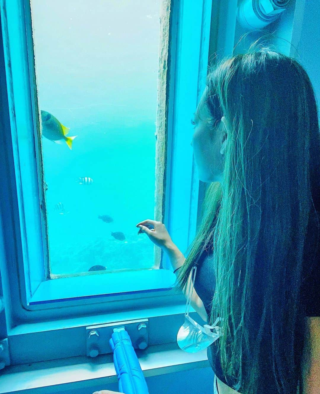 中尾みほさんのインスタグラム写真 - (中尾みほInstagram)「・ 海の中が見れるところ°･🐠 平日だから人居なくて貸し切りでした✨ ゆっくり見れたよ♥️♥️ ・ #宮古島#宮古島海中公園#沖縄#魚 #家族#家族旅行#育児日記#育児 #1児のママ#ママリ#ママ#中尾みほ」10月4日 8時24分 - mihochan18