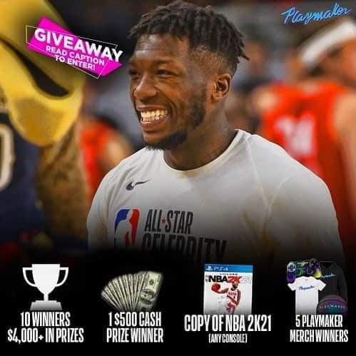 のインスタグラム：「Teamed up with ​@playmaker​ to give away $3K+ in prizes to 10 winners! To enter: . 1. Go To ​@playmakergrowth . 2. Follow EVERYONE ​@playmakergrowth​ is following. (takes less than 30 seconds)  . 3. Come back here and comment “DONE” when you finish!  Winners will be picked randomly on @playmakergrowth on Sunday, October 11th!  This is not sponsored, endorsed or administered by, or associated with, Facebook & Instagram. The full Sweepstakes Official Rules and eligibility are available at the link in ​@playmaker’​s bio. #sweepstakes​ #​ad」