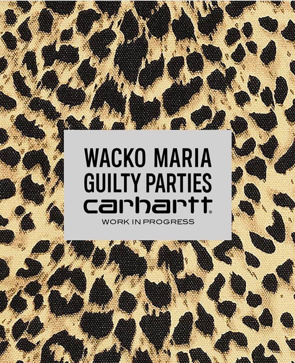 カーハートのインスタグラム：「Wacko Maria x Carhartt WIP. Coming soon.  #CarharttWIP #wackomaria #guiltyparties」