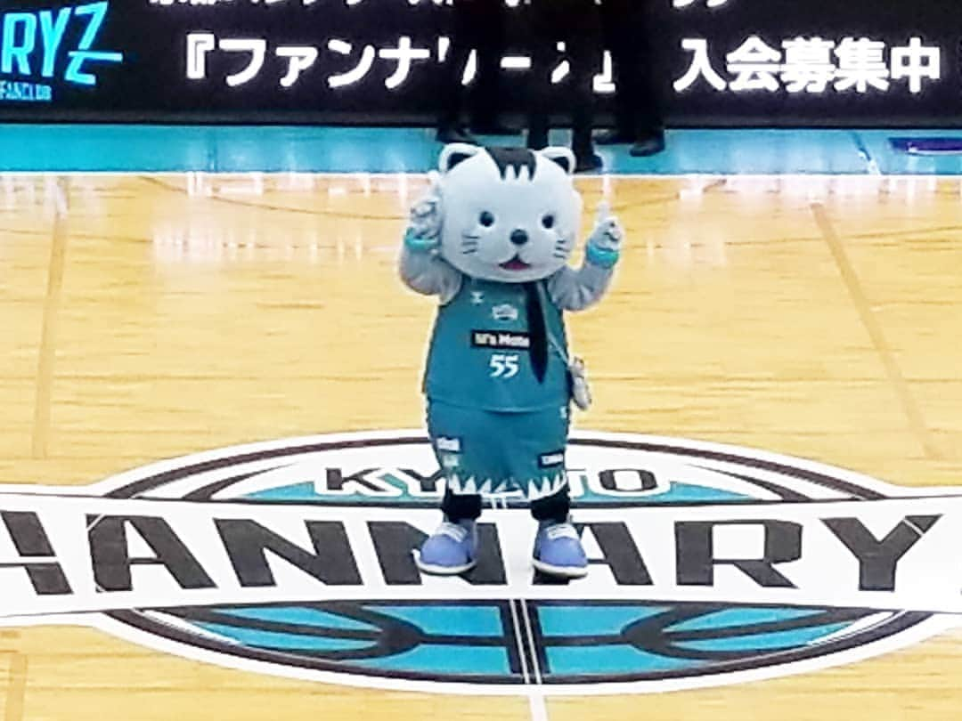 谷口キヨコさんのインスタグラム写真 - (谷口キヨコInstagram)「Bリーグ京都ハンナリーズ‼️今日は２時５分Tipoffです‼️ぜひおこしください‼️ #はんニャリン  #ハンナリーズ  #京都ハンナリーズ  #bリーグ  #谷口キヨコ  #きよぴー」10月4日 9時42分 - kiyokotaniguchi