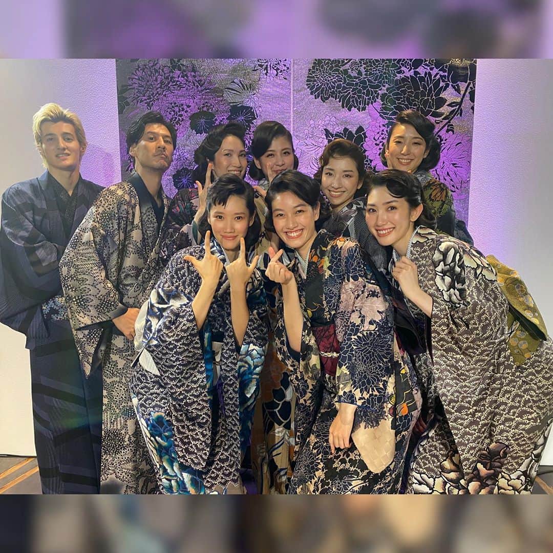 黒田瑞貴のインスタグラム：「JOTARO SAITO KIMONO Style Collection 2021SS 🤍 #jotarosaito #KIMONO #着物 #japaneseculture #fashion  #instafashion #ginzasix」