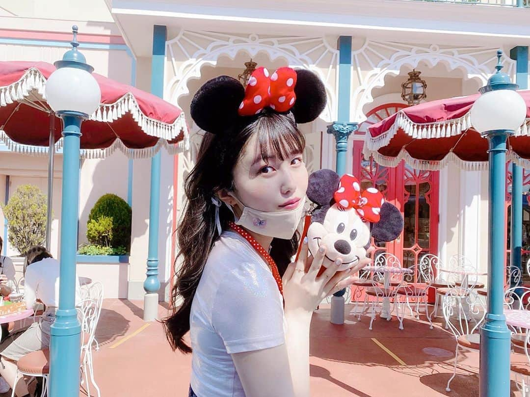 増澤璃凜子さんのインスタグラム写真 - (増澤璃凜子Instagram)「ミニーちゃんコーデ🎈 . #tokyodisneyland #東京ディズニーランド #ミニーちゃんコーデ」10月4日 20時17分 - ririkomasuzawa