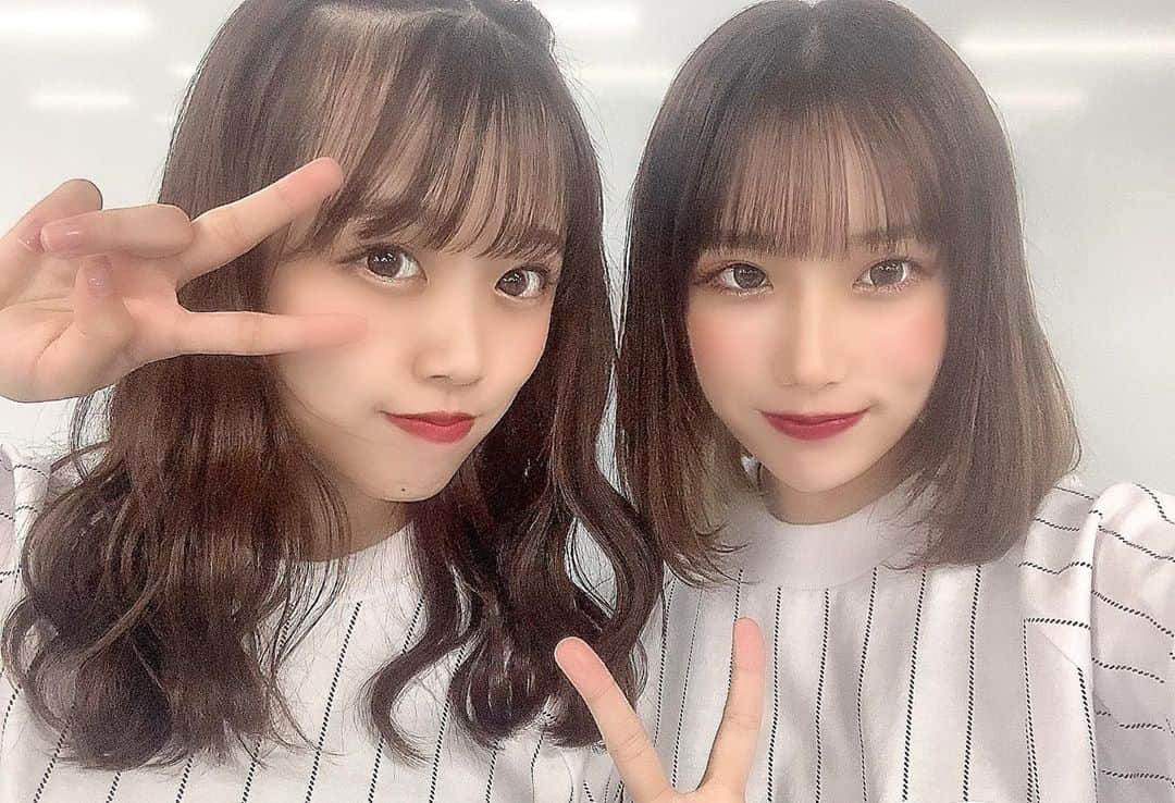 MOEKAのインスタグラム：「﻿ ﻿ ﻿ 連戦最終日に、勝ててよかったです！🙈＂﻿ ﻿ ﻿ ﻿ 皆様の沢山の暑いご声援に﻿ 本当に感謝です✨﻿ ﻿ ﻿ ﻿ ﻿ ﻿  #Bs2020 #buffaloes #ORIX #bsgirls #moeka_357 #moeka #bsg #orixbuffaloes #얼짱 #좋아요그램 #일상 #패션 #코디 #일상룩 #赞 #粉我 #漂亮 #얼짱 #셀피 #한국여행 #オルチャン #얼스타그램　#카페스타그램  #ハイトーンヘア #韓国メイク #韓国ヘアー #オルチャンメイク  #おしゃれさんと繋がりたい #切りっぱなしボブ #オルチャンヘア #タンバルモリ」