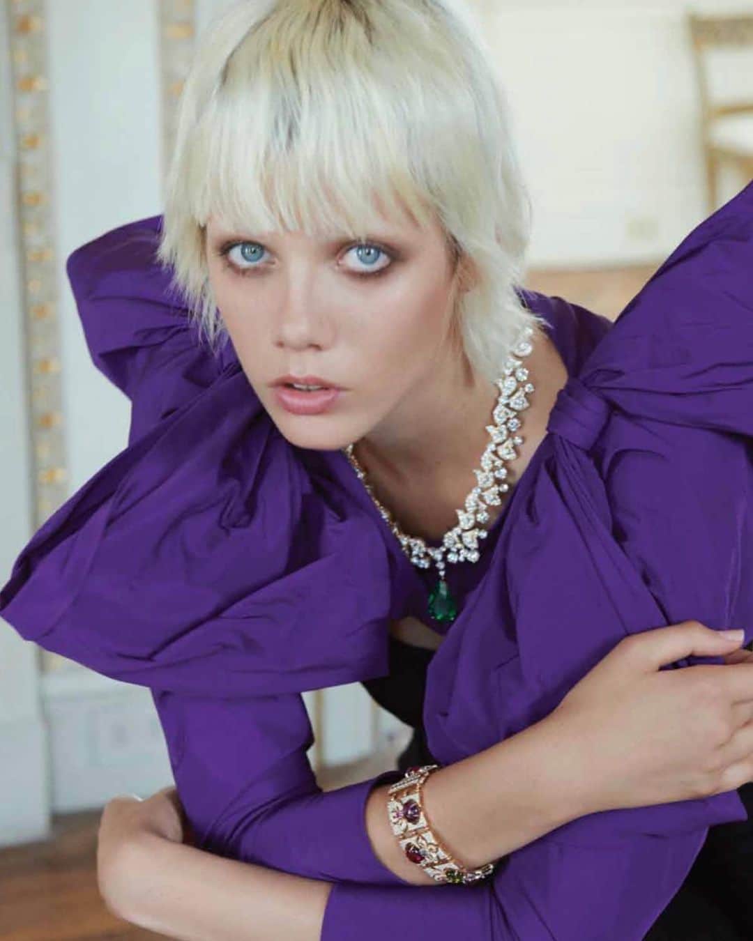 マリヤン・ジョンクマンのインスタグラム：「@harpersbazaarturkiye x @bulgari 💕💕💕💕💕💕💕💕💕💕💕💕💕」
