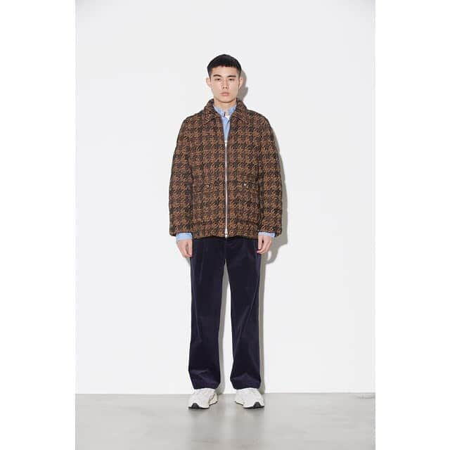 コーヘンさんのインスタグラム写真 - (コーヘンInstagram)「GUN CLUB TWEED DOWN JACKET KNIT SIDELINE CORDUROY PANTS  #coohem #coohemmens #gunclub #down #jacket #sideline #2020aw」10月4日 15時43分 - coohem