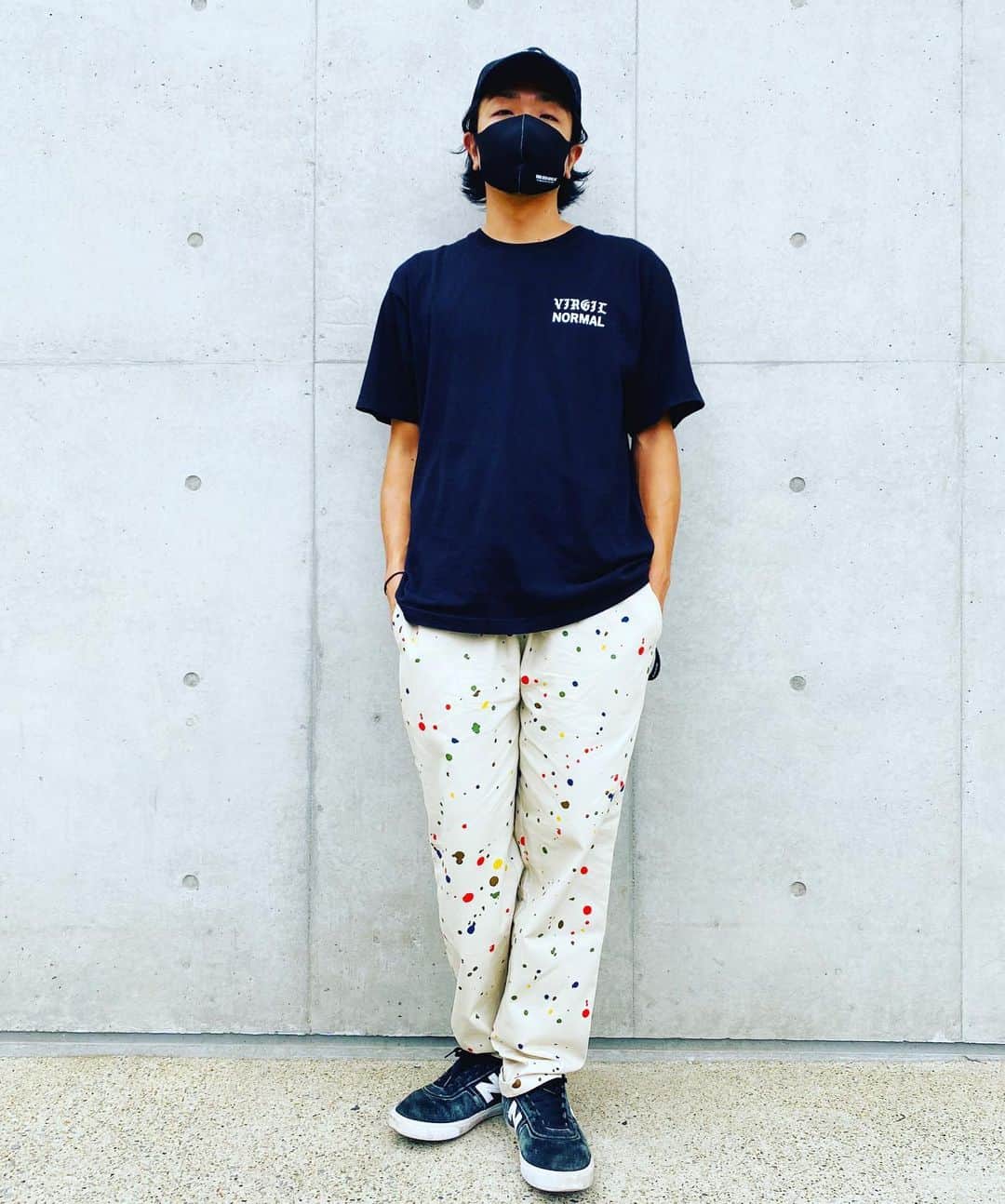 Shun さんのインスタグラム写真 - (Shun Instagram)「Cookmanの新作パンツも好調👨‍🍳👍🏻 Thanks @cookman.jp   👖Sauce Splash Chef Pants (size L) 👕 @virgilnormal」10月4日 21時34分 - totalfat.shun