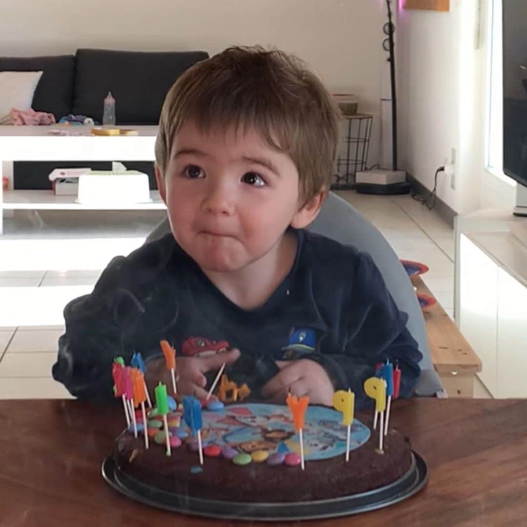 ブリュノ・マッソのインスタグラム：「Amazing birthday party for Louka! Lovely to see his son with a lot of stars in his eyes 😍」