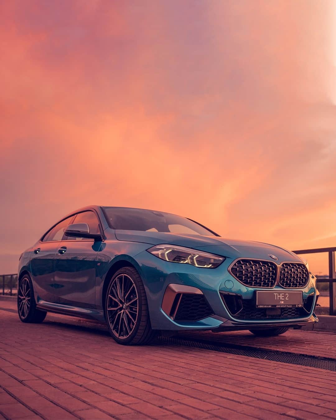 BMWのインスタグラム：「It's all about that joy. The BMW 2 Series Gran Coupé. #THE2 #BMW #2Series #BMWRepost @curetheone __ BMW M235i xDrive Gran Coupé: Fuel consumption in l/100 km (combined): 7.1–6.7. CO2 emissions in g/km (combined): 162–153. Further information: www.bmw.com/disclaimer.  Acceleration (0-100 km/h): 4.9 s. Power: 225 kW, 306 hp, 450 Nm. Top speed (limited): 250 km/h.」