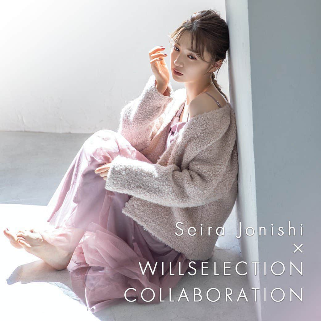 上西星来さんのインスタグラム写真 - (上西星来Instagram)「﻿ ❤︎Seira Jonishi × WILLSELECTION❤︎﻿ ⑤ブルゾン﻿ ﻿ 冬はモコモコふわふわのアイテムがキュンとくるので生地感を大切に作りました！﻿ 色は甘めで女の子らしさをグッとひきたたせてくれていて、シルエットをシンプルに仕上げることでどんなお洋服の系統でもバランス良く着こなせます！﻿ スタイルアップできる丈感にもこだわりました！﻿ ﻿ ハンガーにかけた時でも可愛く見えるよう、裏地にレースのリボンがついているところもお気に入りポイントです！﻿ ﻿ ＊＊＊＊＊＊＊＊＊＊＊＊＊＊＊＊﻿ ﻿ willselectionオンラインショップにて﻿ コラボアイテムの先行予約受付中！﻿ 店頭発売は10月9日〜予定です！」10月4日 17時22分 - seira_jonishi_tpd