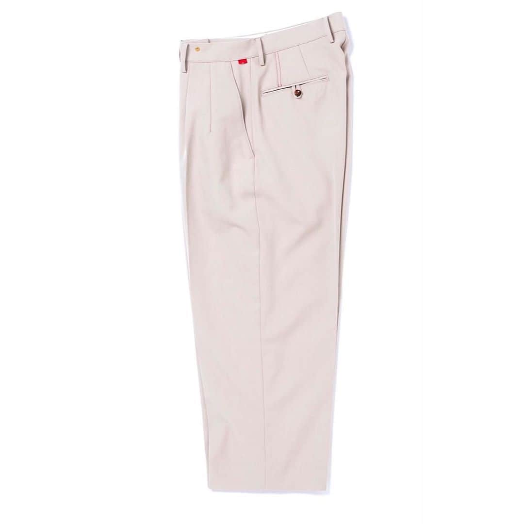 のインスタグラム：「. . . . 【Released in October】 . . . AN077 WOOL TUCK WIDE PANTS LT.BEIGE . . . @anachronorm262 . . . #anachronorm #contextgallery #nakameguro #balanceokayama #okayama」