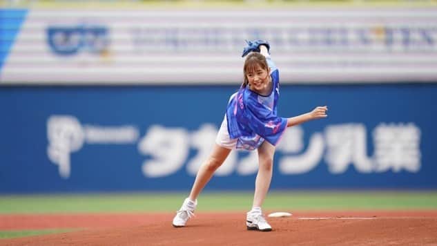 大原櫻子さんのインスタグラム写真 - (大原櫻子Instagram)「横浜DeNAベイスターズ 対 中日ドラゴンズ のセレモニアルピッチ、『B☆MAGIC SHOW』、やらせていただきました！ 試合、ものすごく盛り上がって、とても楽しかったです！ 終始緊張しました💦 背番号を“さく”39にしていただいての、3-9の結果に勝手にドキドキしてます、、」10月4日 17時37分 - sakurako_ohara