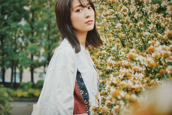 瀬口かなのインスタグラム：「うららさん写真撮るのうますぎん？？？？ @ulala_utauhito  ． ． 雨降ってたけど綺麗に撮ってくれたよ📸🧡」