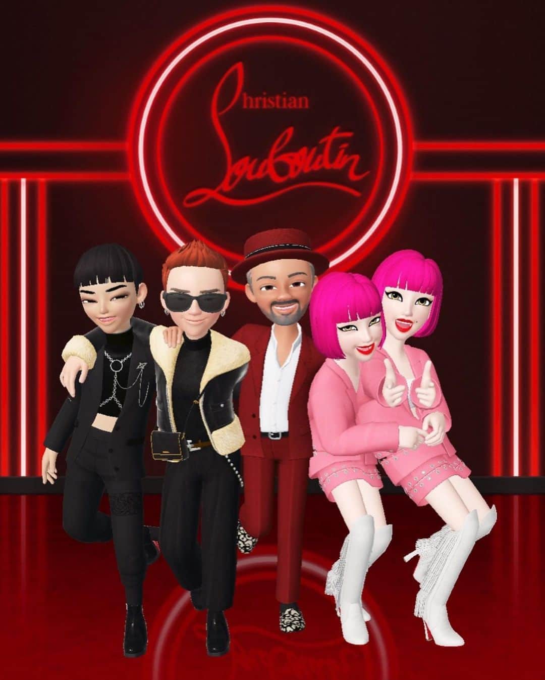 Noah（ノア）さんのインスタグラム写真 - (Noah（ノア）Instagram)「Y’all are invited to this fashionable virtual land of @louboutinworld  x @zepeto.official ♥️  #TaikiNoah#ChristianLouboutin#Zepeto」10月4日 19時06分 - noah_bbb