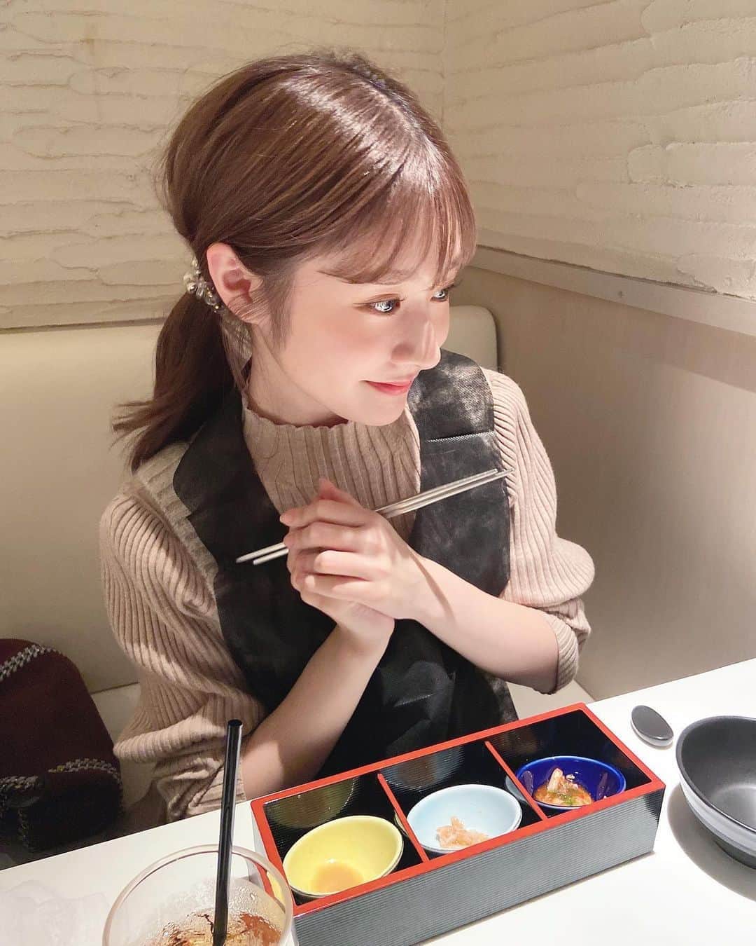 加藤美南のインスタグラム：「美味しいご飯🥰」