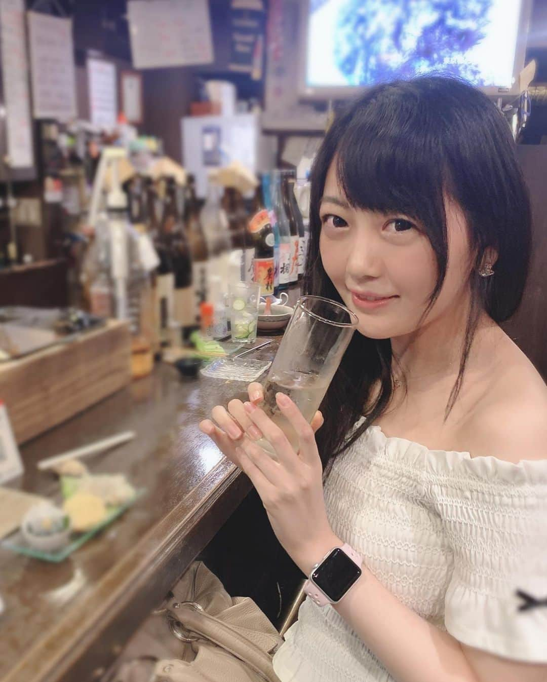 新ユウユさんのインスタグラム写真 - (新ユウユInstagram)「#居酒屋女子   はいきのう」10月5日 6時40分 - yuyucm