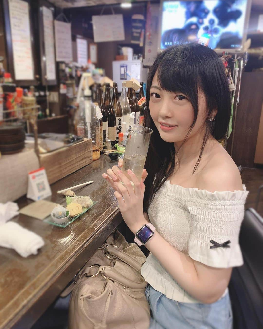 新ユウユさんのインスタグラム写真 - (新ユウユInstagram)「#居酒屋女子   はいきのう」10月5日 6時40分 - yuyucm