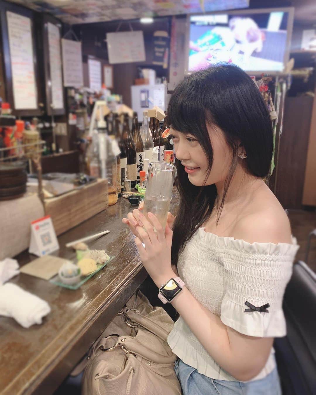新ユウユさんのインスタグラム写真 - (新ユウユInstagram)「#居酒屋女子   はいきのう」10月5日 6時40分 - yuyucm