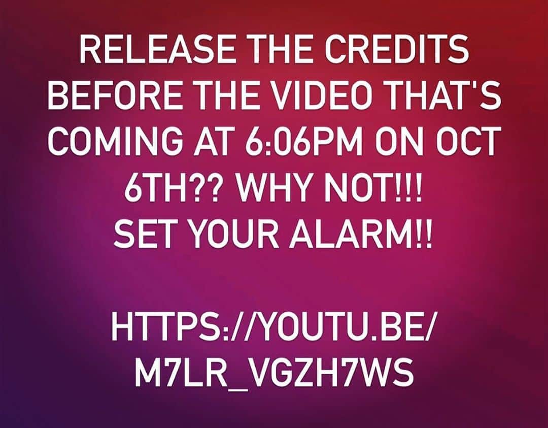 ヴィクター・ウッテンのインスタグラム：「Why Not!!! Set Your ALARM!! https://youtu.be/M7Lr_Vgzh7ws」