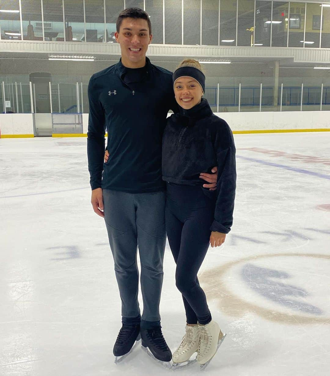 Justine Brasseurのインスタグラム：「Zach and I are so happy and excited to announce you our new partnership!! We are proud to be in the NextGen team, thank you @skate_canada for this opportunity ❤️  @zachdaleman21」