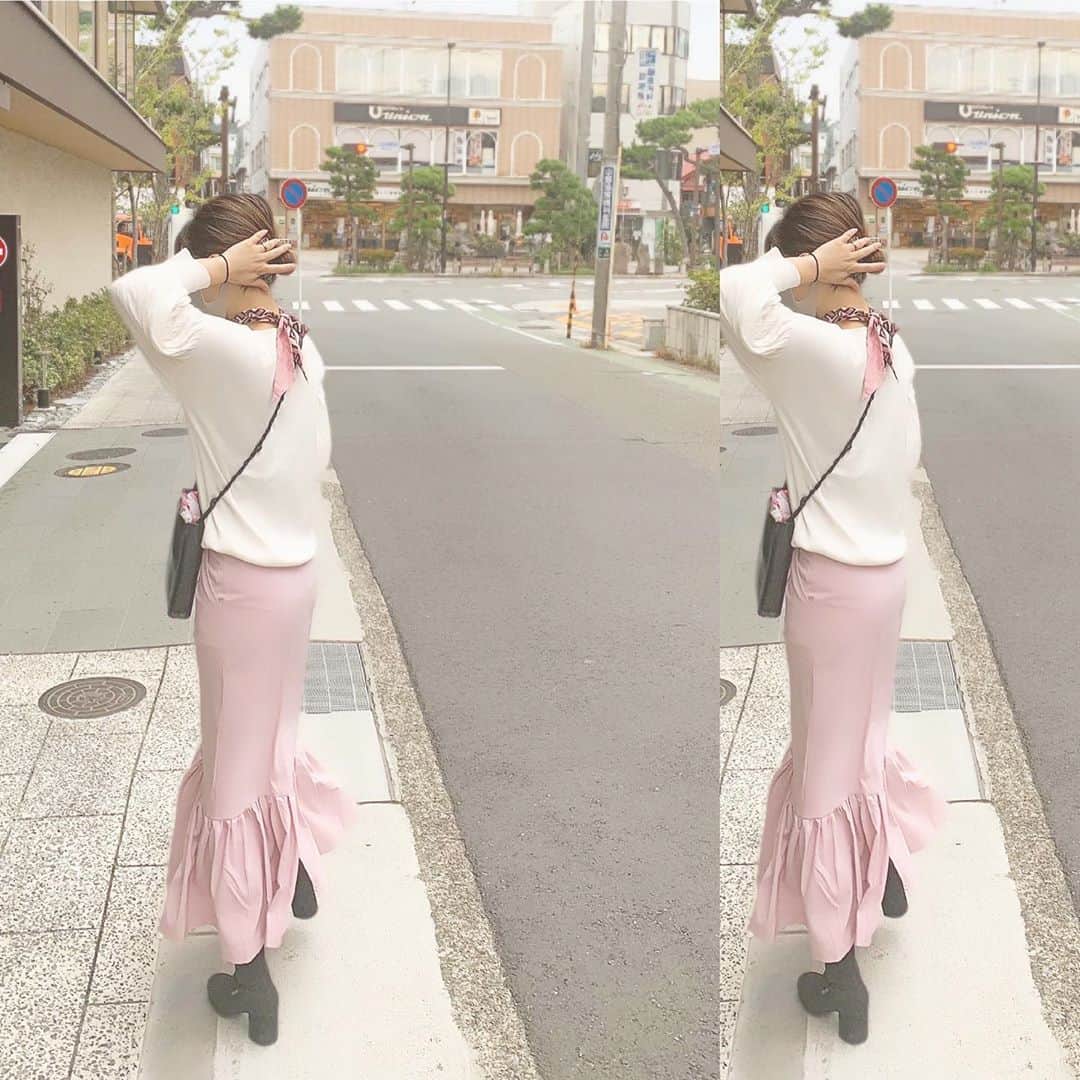 のインスタグラム：「🩰🍑💕🐈 #pink #金木犀の香り」