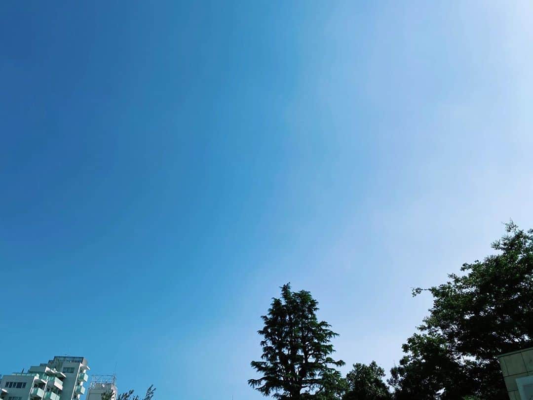 Yoshie Hamaさんのインスタグラム写真 - (Yoshie HamaInstagram)「秋晴れの青空。  #秋っていいね #天気って大事 #明日も頑張ろう #今日も一日お疲れ様でした」10月4日 22時55分 - yoshihama0423
