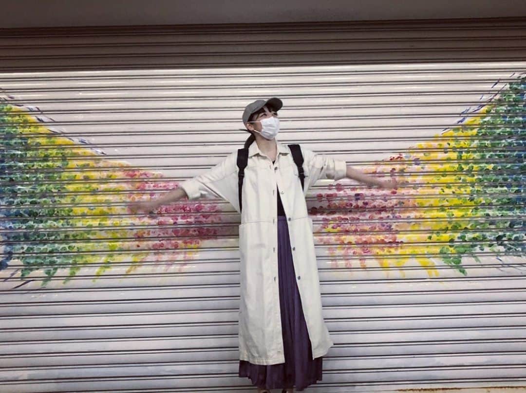 下村実生さんのインスタグラム写真 - (下村実生Instagram)「#天使の日 #に #羽を見つけた #いい日でした #おやすみなさい #👼」10月4日 23時58分 - miki_shimomura_