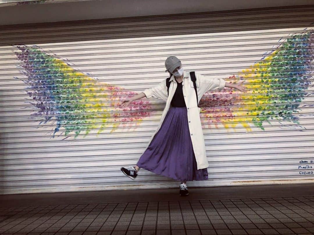 下村実生さんのインスタグラム写真 - (下村実生Instagram)「#天使の日 #に #羽を見つけた #いい日でした #おやすみなさい #👼」10月4日 23時58分 - miki_shimomura_
